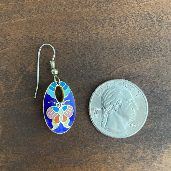 Pretty Butterfly Earrings - Picture 6 of 6